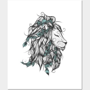 Lion Posters and Art